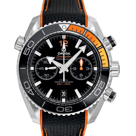 Planet Ocean 600M Seamaster Steel Chronograph Watch.